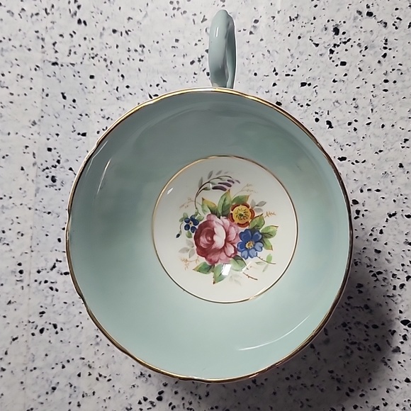 Tuscan made in England stunning teacup and saucer. Vintage - Picture 4 of 9